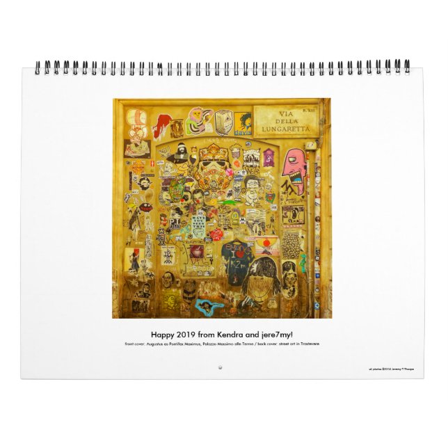 Rome kalender 2019 (Baksida)