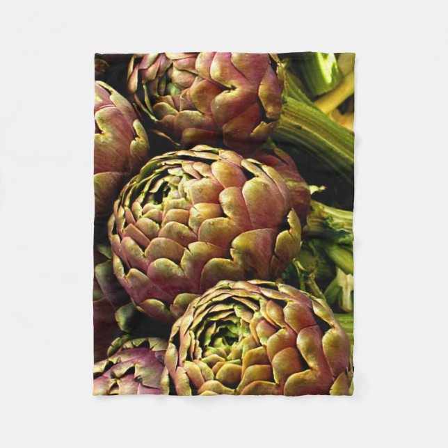 Rome kronärtskockor fleecefilt (Framsidan)