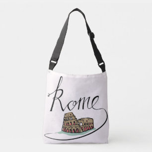 Rome räcker märkt design axelväska