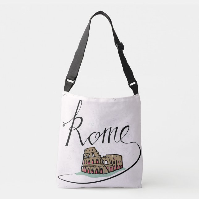 Rome räcker märkt design axelväska (Framsida)