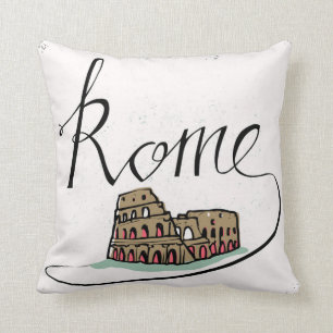 Rome räcker märkt design kudde