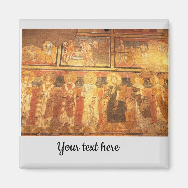 Rome resemålning mural konst livfull Magnet (Framsidan)