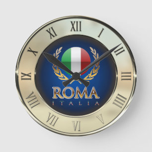 Rome Rund Klocka