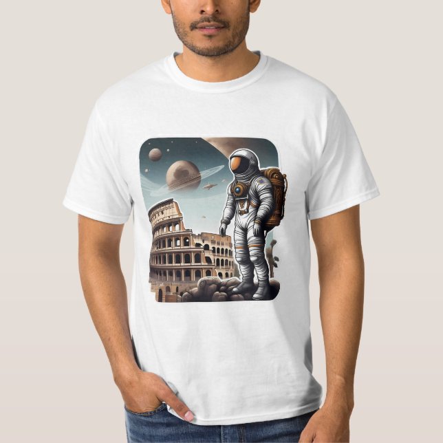 rome souvenir t shirt (Framsida)