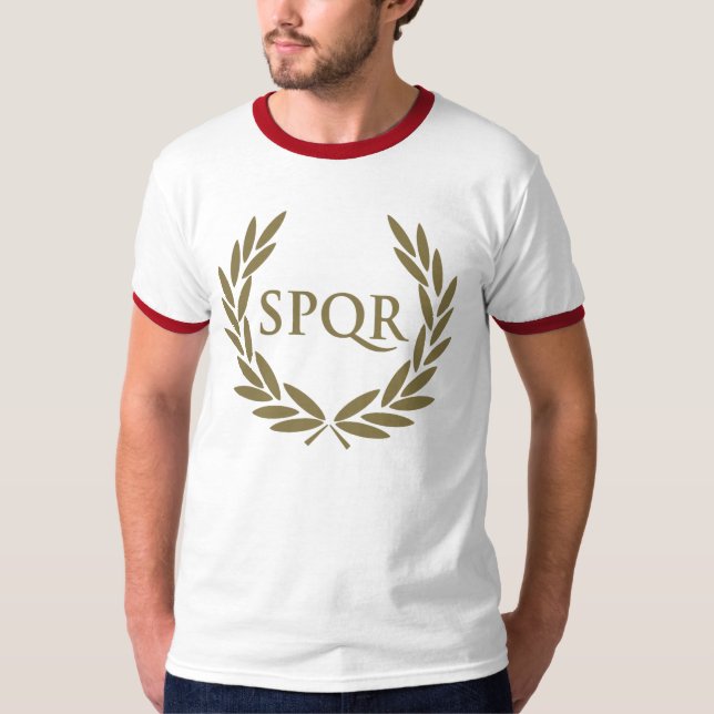 Rome SPQR förseglar den romerska senaten Tröja (Framsida)