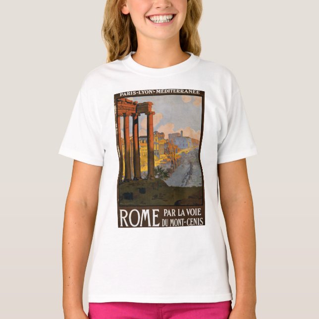 Rome vid Monten uttryckliga Cenis T Shirt (Framsida)