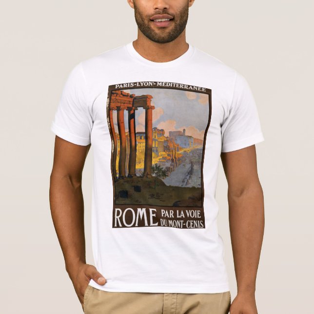 Rome vid Monten uttryckliga Cenis T Shirt (Framsida)