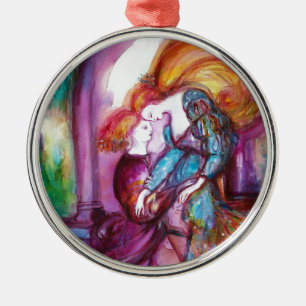 ROMEO AND JULIET Romantic Valentines's Day Julgransprydnad Metall