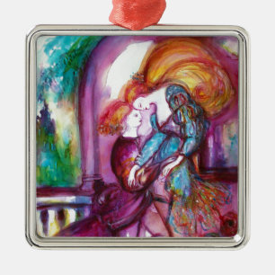 ROMEO AND JULIET Romantic Valentines's Day Julgransprydnad Metall