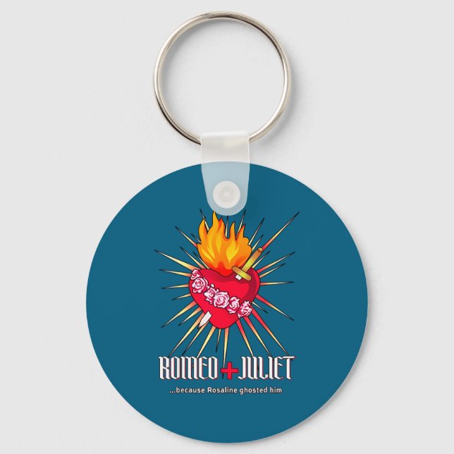 Romeo And Juliet Sacred Heart, Ghosted By Rosaline Nyckelring (Framsida)