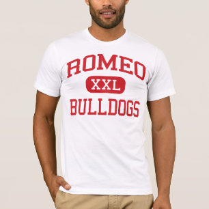 Romeo - bulldoggar - högstadium - Romeo Michigan T Shirt