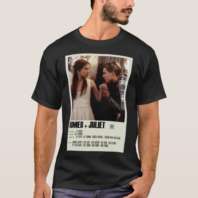 Romeo + Juliet 1996 Alternativt Poster Art Movie L T Shirt (Framsida)
