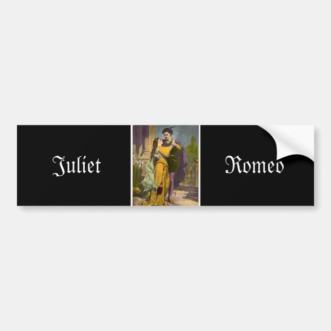 Romeo & Juliet Bildekal (Framsidan)