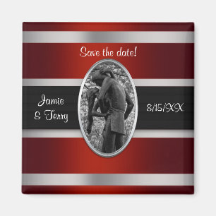 Romeo & Juliet, Central Park NYC Spara datumet Magnet