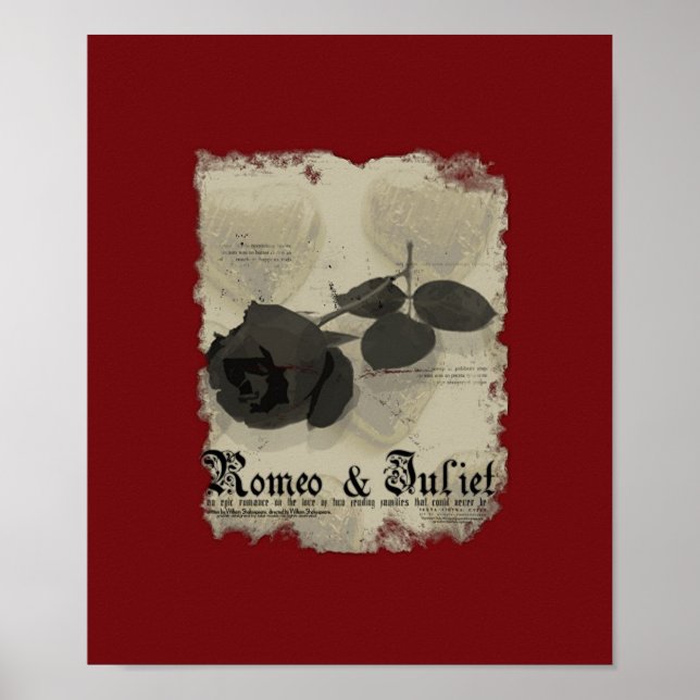 Romeo & Juliet Mock Movie Poster (Framsidan)
