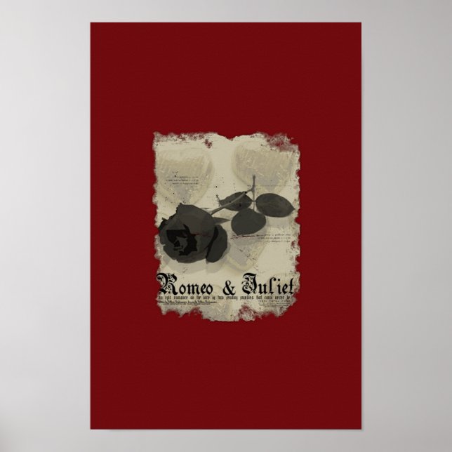 Romeo & Juliet Mock Poster (Framsidan)