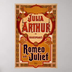 Romeo & Juliet Vintage affisch