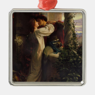 Romeo och Juliet (av Frank Dicksee) Julgransprydnad Metall