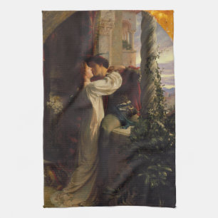 Romeo och Juliet (av Frank Dicksee) Kökshandduk