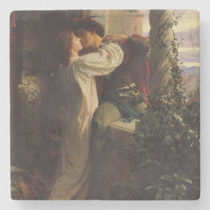Romeo och Juliet (av Frank Dicksee) Stenunderlägg