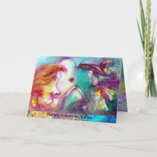 ROMEO OCH JULIET Balcony Scene Alla hjärtans dag Helgkort