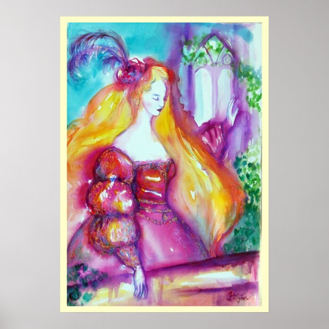 ROMEO OCH JULIET BALCONY SCENE POSTER (Framsidan)