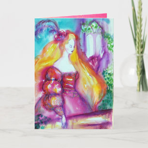 ROMEO OCH JULIET BALCONY SCENE Valentine Day Helgkort