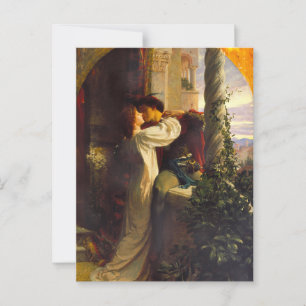 Romeo och Juliet c. 1884 från Herr Frank Dicksee Vykort