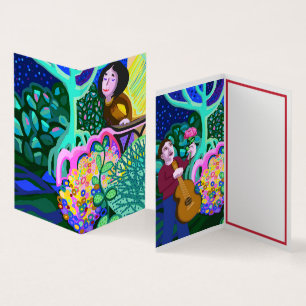 Romeo och Juliet Card Kort