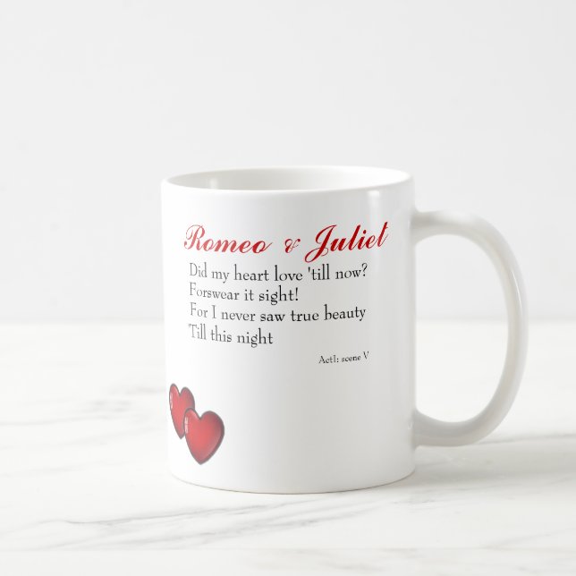 Romeo och Juliet Kaffemugg (Höger)