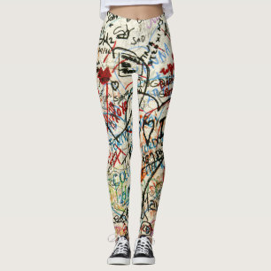 Romeo och Juliet kärlek brev Leggings