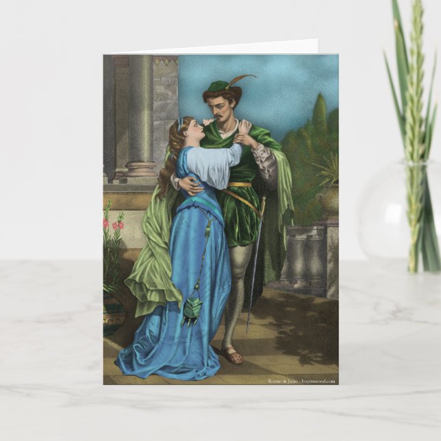 Romeo och Juliet kort (Framsida)