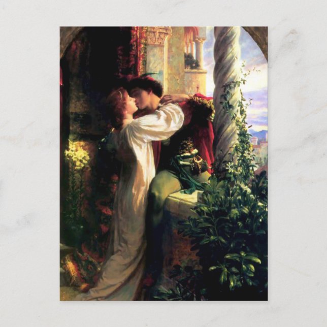 Romeo och Juliet Postcard Vykort (Framsida)