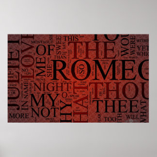 Romeo och Juliet Poster