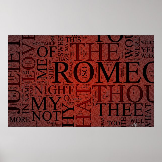 Romeo och Juliet Poster (Framsidan)