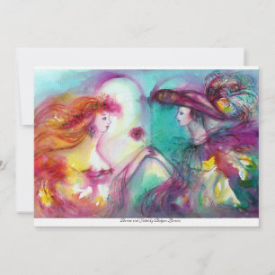 ROMEO OCH JULIET Romantic Älskare Inbjudningar