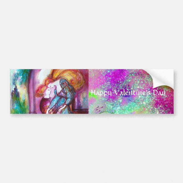 ROMEO OCH JULIET Romantic Valentines Day Bildekal (Framsidan)
