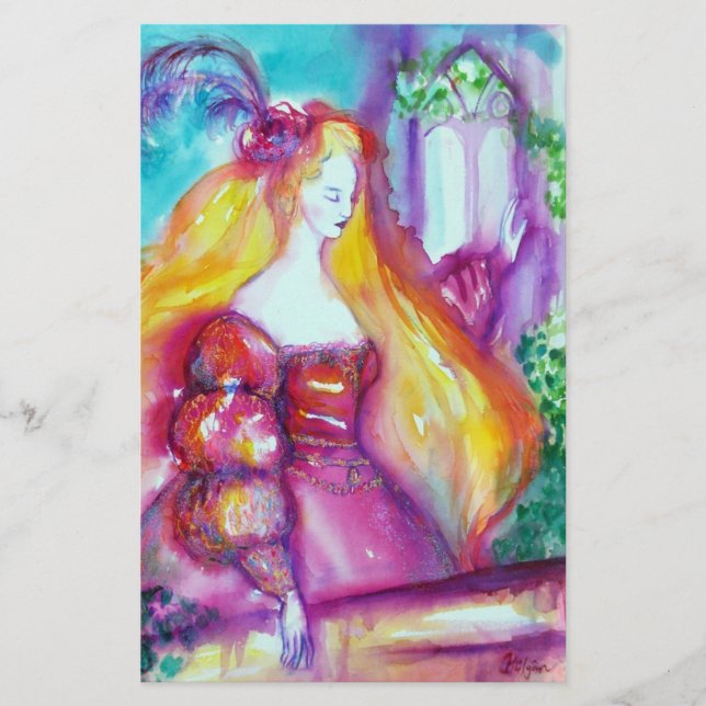ROMEO OCH JULIET Romantic Valentines Day Brevpapper (Framsida)