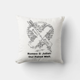 Romeo och Juliet T-Shirt Kudde