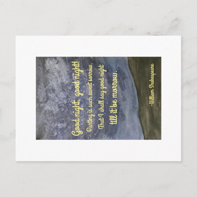 Romeo och Juliet Vykort (Framsida)