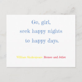 Romeo och Juliet Vykort