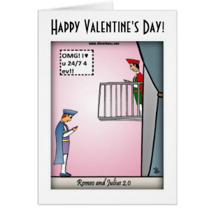 Romeo och Julius Card Hälsningskort