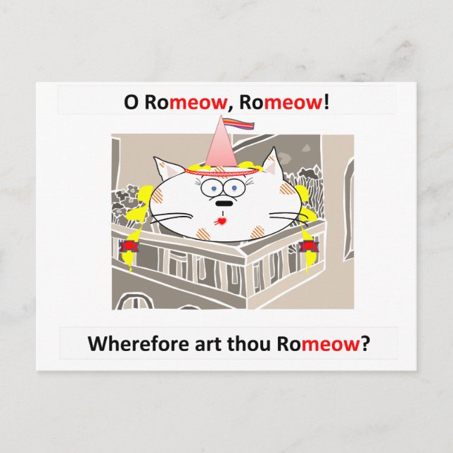 Romeow Vykort (Framsida)