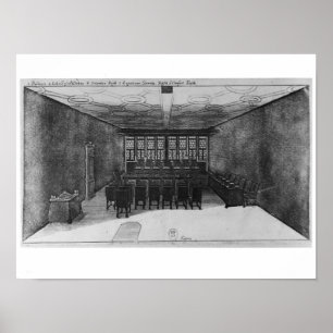 Romer Hall i Frankfurt-am-Main Poster