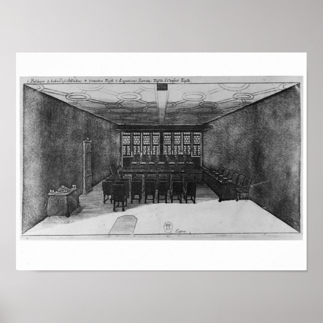 Romer Hall i Frankfurt-am-Main Poster (Framsidan)