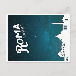 Romer på natten. vykort