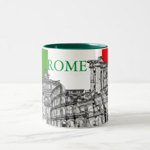 Romer, Rom... resegåvor från souvenir Två-Tonad Mugg