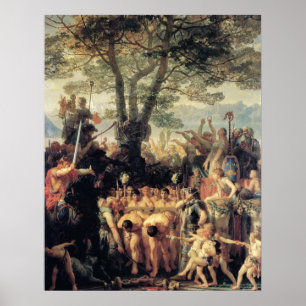 Romer under oket poster