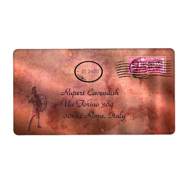 Romera Anpassade Fraktsedel (Framsidan)