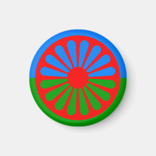 Romernas flagga magnet
